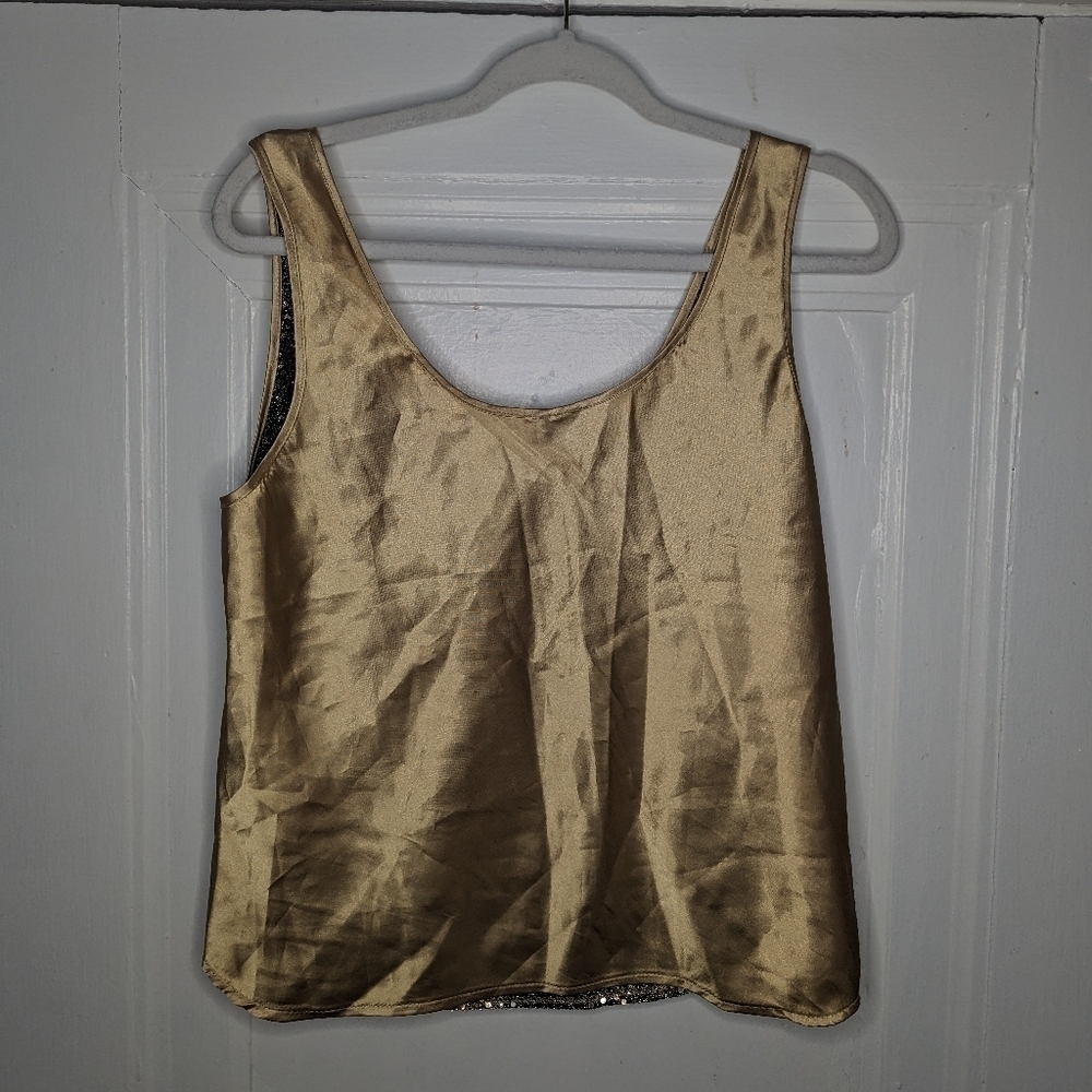 Fredericks of Hollywood Sequin Tank Woman's  M - Picture 2 of 3